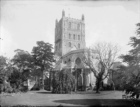 Tewkesbury Abbey, Tewkesbury, Gloucestershire, c1860-c1922