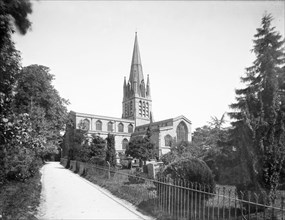 St Mary's Church, Cogges, Witney, Oxfordshire, 1883