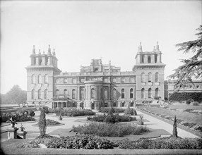 East front of Blenheim Palace, Woodstock, Oxfordshire, 1890