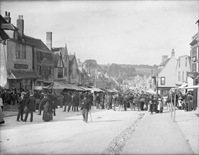 High Street, Burford, Oxfordshire, 1895