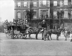Queens Hotel, Abingdon, Oxfordshire, c1860-c1922
