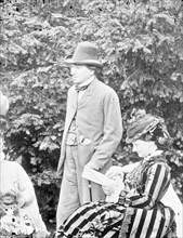 Benjamin Disraeli at Hughenden, Buckinghamshire, 1874