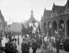 Floral Festival, Chipping Campden, Gloucestershire, 1900