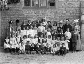School, Freeland, Oxfordshire, c1860-c1922