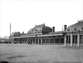 Slough Railway Station, Slough, Berkshire, 1883