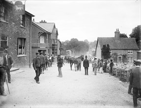 White Hart Inn, East Ilsley, Berkshire, c1860-c1922