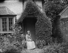 Woman at West Ilsley, Berkshire, 1900