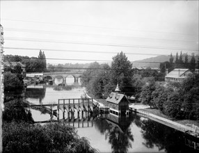 Maidenhead Bridge, Maidenhead, Berkshire, 1883