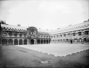 St John's College, Canterbury Quad, Oxford, Oxfordshire, 1885