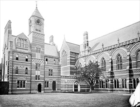 Keble College, Chapel, Parks Road, Oxford, Oxfordshire, 1880