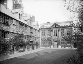 St Edmund Hall, Front Quad, Oxford, Oxfordshire, 1885