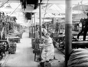 Early Blanket Factory, Witney, Oxfordshire, 1898