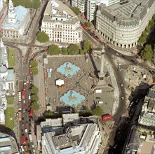 Trafalgar Square, Westminster, London, 2002