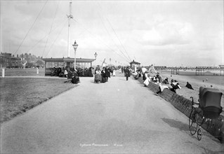 The promenade at Lytham St Anne's, Lancashire, 1890-1910