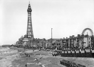 The front at Blackpool, Lancashire, 1894-1910