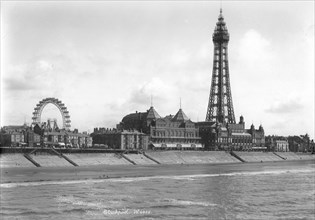 The front at Blackpool, Lancashire, 1894-1910