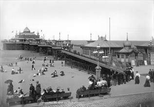 Victoria Pier, Blackpool, Lancashire, 1890-1910