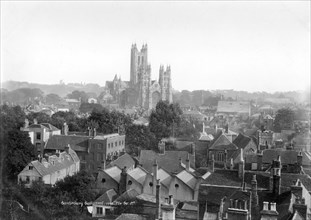 Canterbury Cathedral, Canterbury, Kent, 1890-1910