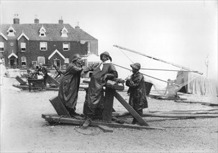 Fishermen at Deal, Kent, 1890-1910