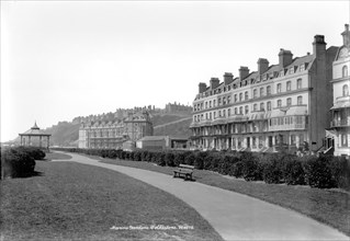 Marine Gardens, Folkestone, Kent, 1890-1910