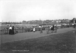 The promenade, Margate, Kent, 1890-1910