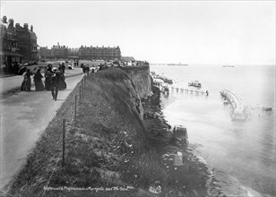 The promenade at Cliftonville, Margate, Kent, 1890-1910