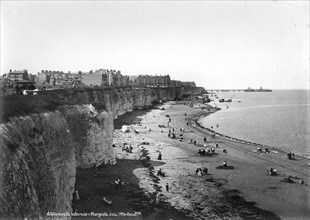 The beach at Cliftonville, Margate, Kent, 1890-1910