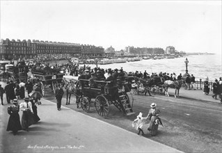 Carriages at Margate, Kent, 1890-1910