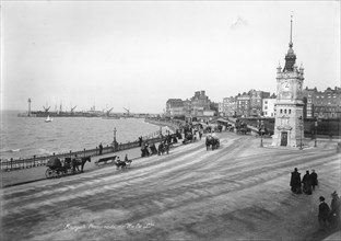 The promenade, Margate, Kent, 1890-1910