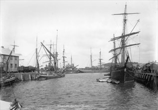 Whitstable Harbour, Kent, 1890-1910