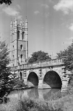 Magdalen Bridge, Oxford, 1945-1980