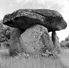 Spinster's Rock, Drewsteignton, Devon, 1945-1980