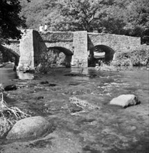 Fingle Bridge, Drewsteignton, Devon, 1945-1980