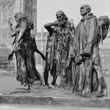 Burghers of Calais, Millbank, Westminster, London, 1945-1980