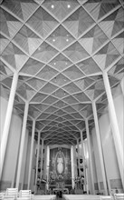 Interior of Coventry Cathedral, Coventry, West Midlands, 1962-1980