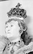 Royal funeral effigy of Queen Elizabeth I, Westminster Abbey, London, 1945-1980