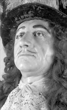 Royal funeral effigy of King Charles II, Westminster Abbey, London, 1945-1980