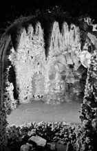 Grotto at Ascot Place, Winkfield, Berkshire, 1945