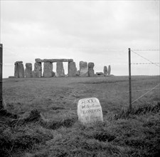 Stonehenge, Amesbury, Wiltshire, 1935