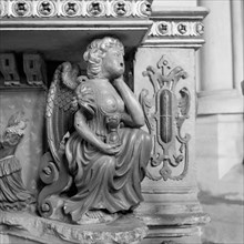 Young monument, Bristol Cathedral, Bristol, 1945