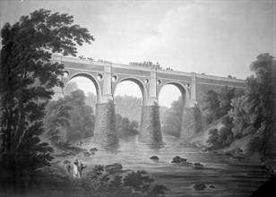 Marple Aqueduct, Peak Forest Canal, Greater Manchester, 1803