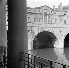 Pulteney Bridge, Bath, 1945