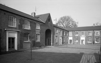 A former stable yard or coach house, Lambeth Road, Lambeth, London, c1945-1980