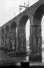 Royal Border Bridge, Berwick upon Tweed, Northumberland, c1945-1980