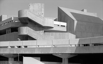 Queen Elizabeth Hall and Purcell Room, Belvedere Road, South Bank, Lambeth, London, c1967-1970