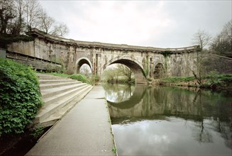 Dundas Aqueduct, Limpley Stoke, Monkton Combe, Wiltshire, 2002