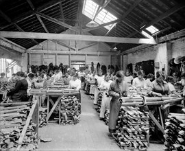 Hampton's Munitions Works, Lambeth, London, 1914-1918
