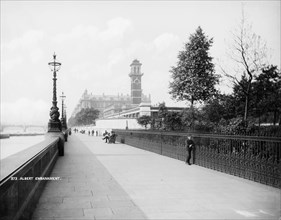 Albert Embankment, Lambeth, London, c1870-1900