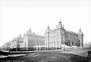 St Thomas' Hospital, Lambeth Palace Road, Lambeth, London, c1871-1900