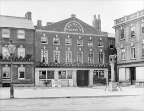 The Bear Hotel, Wantage, Oxfordshire, 1895